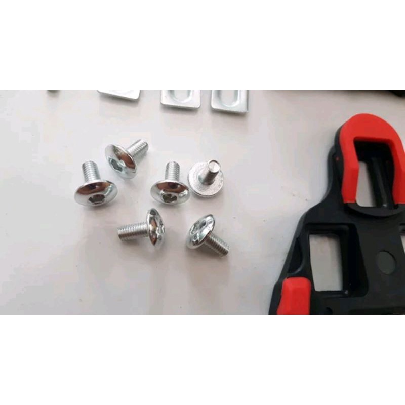 cleat set pedal roadbike sepatu for shimano spd sl clip pengunci tapal tapel clit sepeda road bike