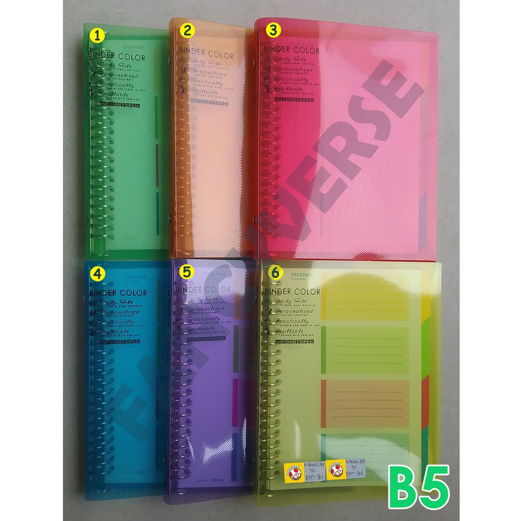 

Binder B5 Campus TPL BNT-908