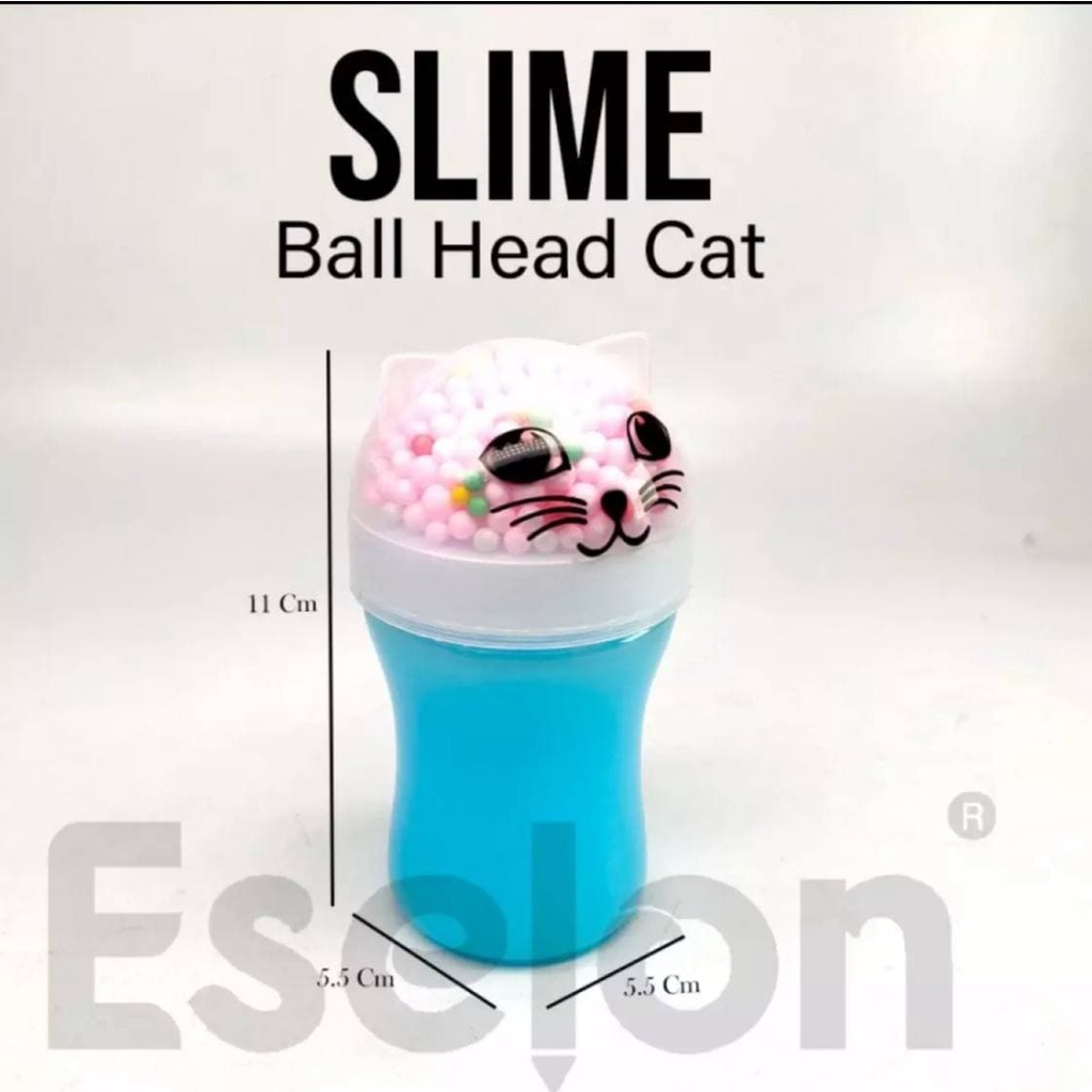 SLIME IMPORT MAINAN BOLA + KUCING