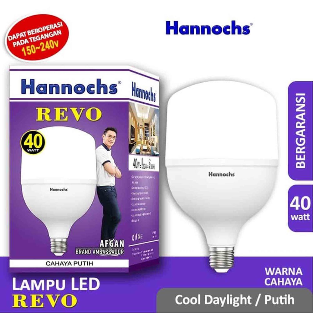 Hannochs LED Revo 40W Cool Daylight/Putih