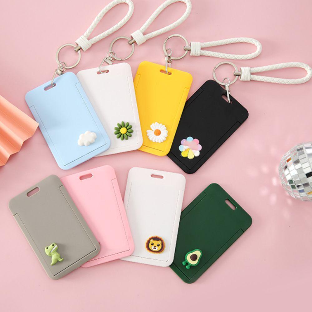 Nanas Pemegang Kartu Nama Fashion Kartun Lucu Multifungsi Bus Card Case