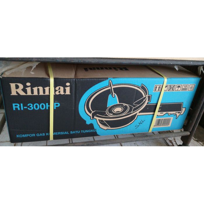 RINNAI Kompor Gas 1 Tungku / Kompor Komersial Tekanan Tinggi RI-300HP