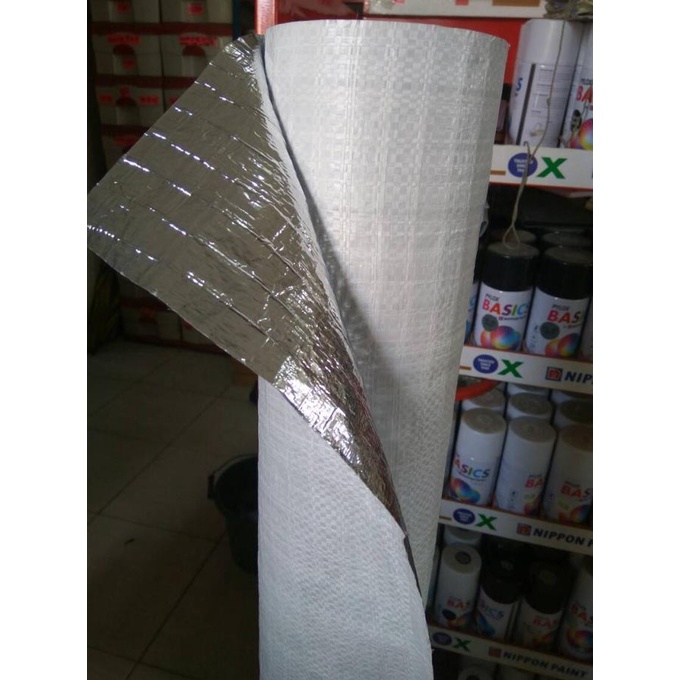 Peredam Panas Atap / Insulasi Atap / Alumunium Foil ( Harga Per Roll)
