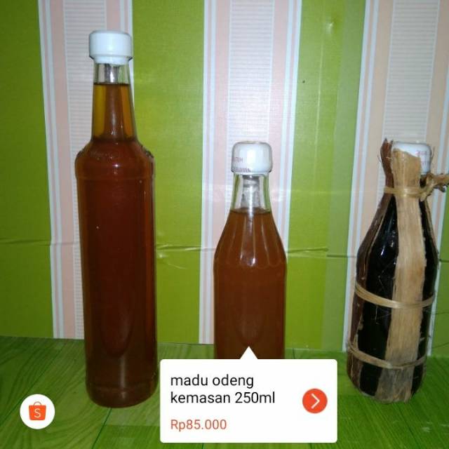 

madu odeng botol kecil