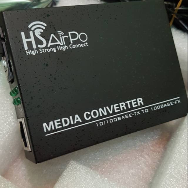 HSAirpo CM100 POE A B Sepasang Media Converter