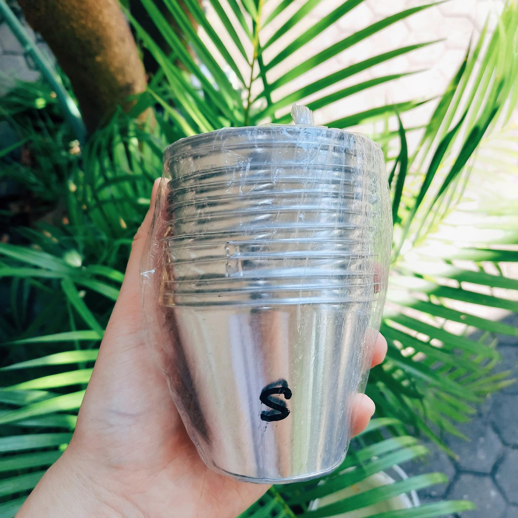 [7.5x6] Cetakan Cookie Shot Kue Bolu Kukus Cupcake Muffin Tipe S Uk. 7.5x6cm