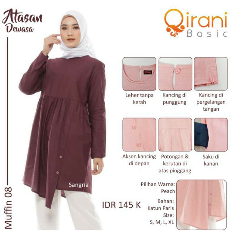 ATASAN MUFFIN 08 || QIRANI BASIC