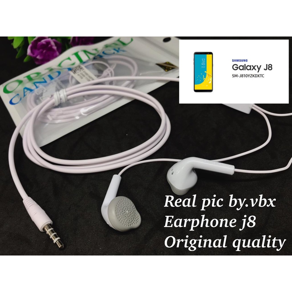 HANDSFREE SAMSUNG GALAXY J8 ORIGINAL