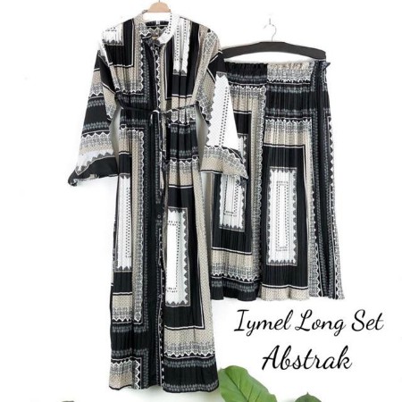 Iymel Long Set ORI BKK | IMPORT, Setelan Plisket Bangkok, Set Iymel
