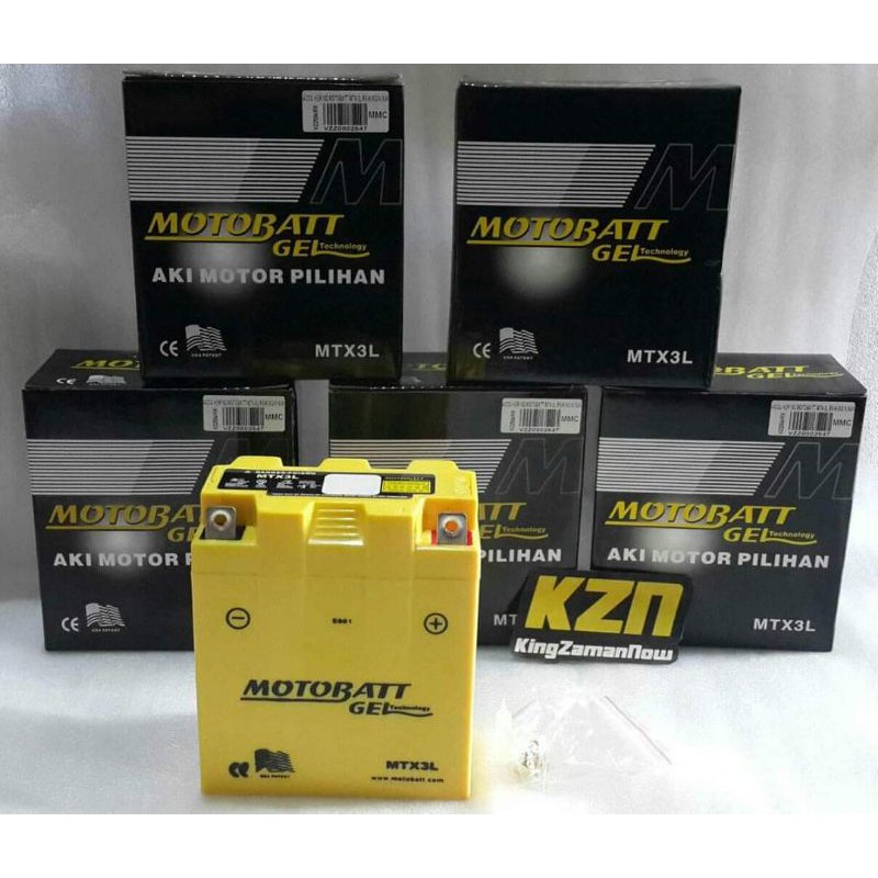 AKI KERING MOTOBATT GEL RX KING 12VOLT KHUSUS PULAU JAWA