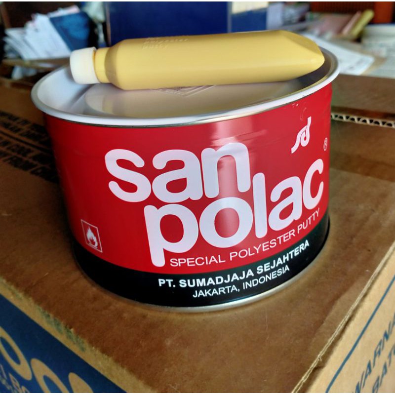 Dempul Sanpolac  1 kg dempul mobil