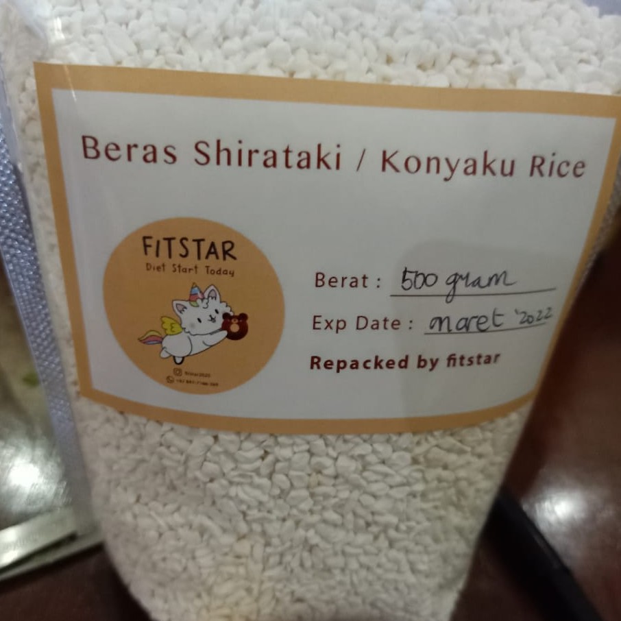 

BERAS SHIRATAKI 500 GRAM (REPACK AMBICO)