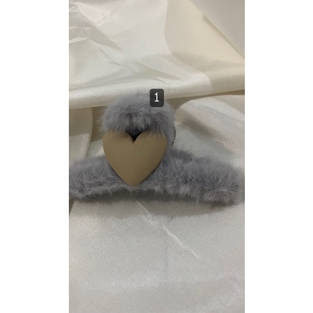 JEPITAN RAMBUT Bulu KOREA / JEPIT KOREA CLASSIC / Pin rambut Premium Korean hair Claw /Jedai Rambut / Hair Clip Wanita