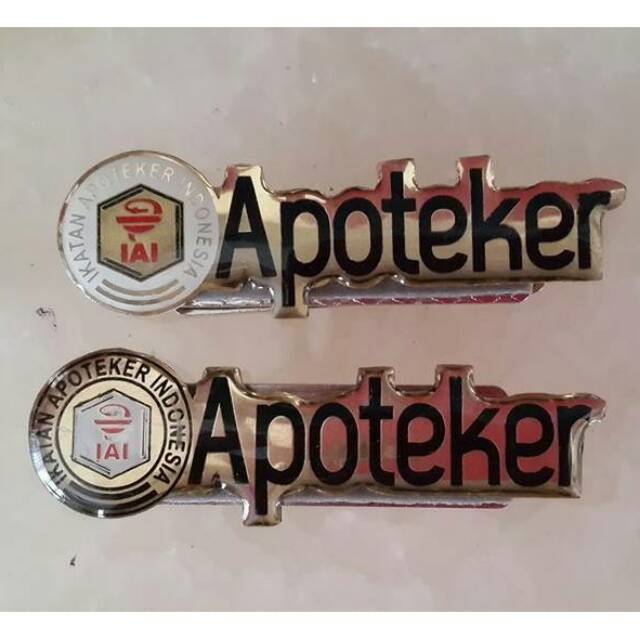 Pin magnet apoteker /pin apoteker