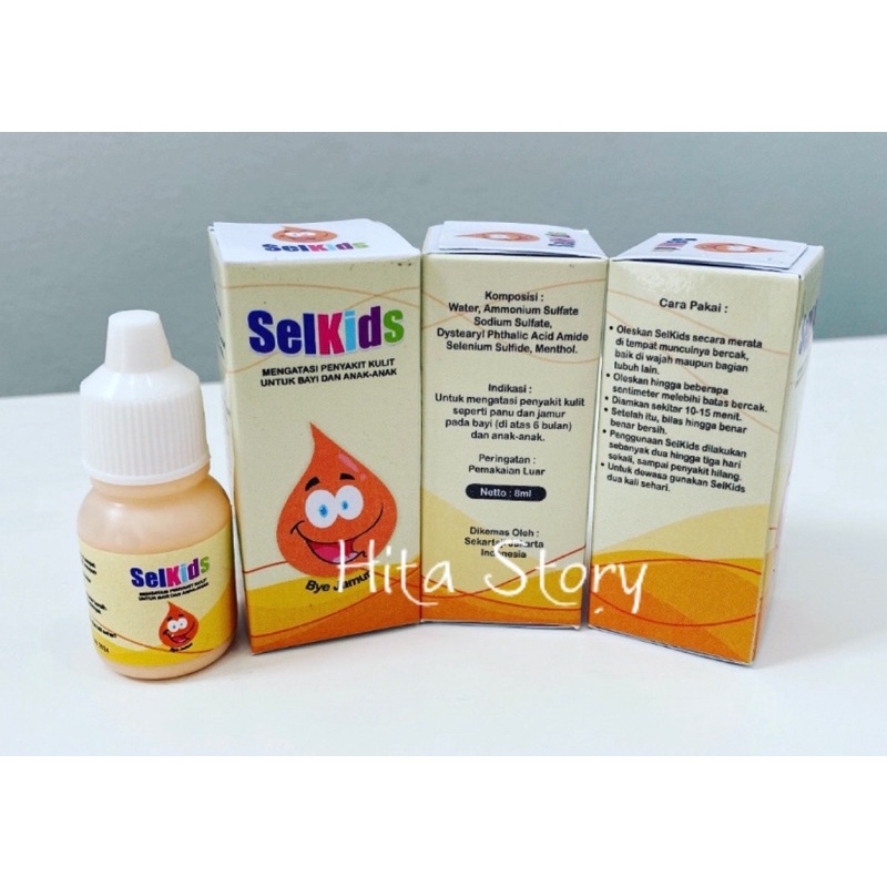 SELKIDS - Salep Obat Panu dan Jamur untuk Bayi dan Anak-anak, Penyakit Kulit