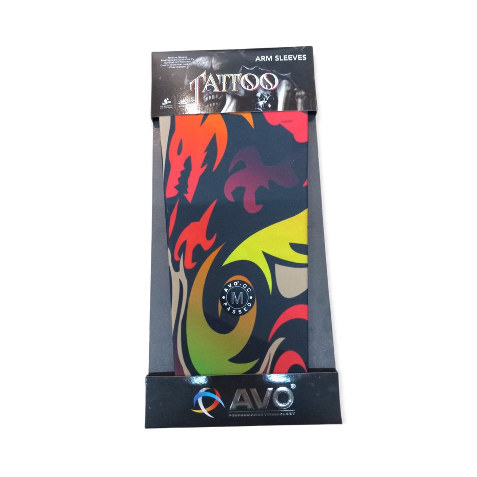 Tatto temporer lengan panjang motif AVO (CUFFVO TATTO 04)