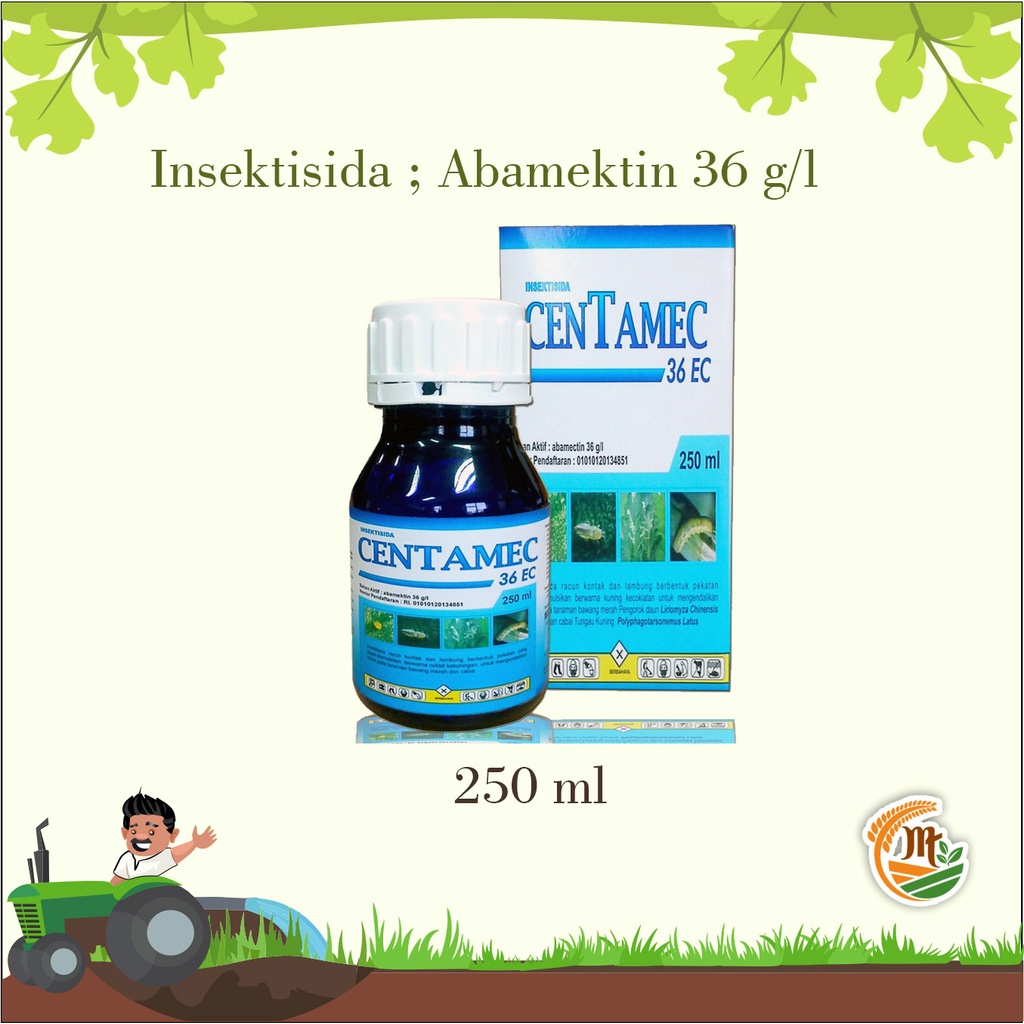 Insektisida Insektisida Centamec 36EC, Abamektin 36EC 250ml