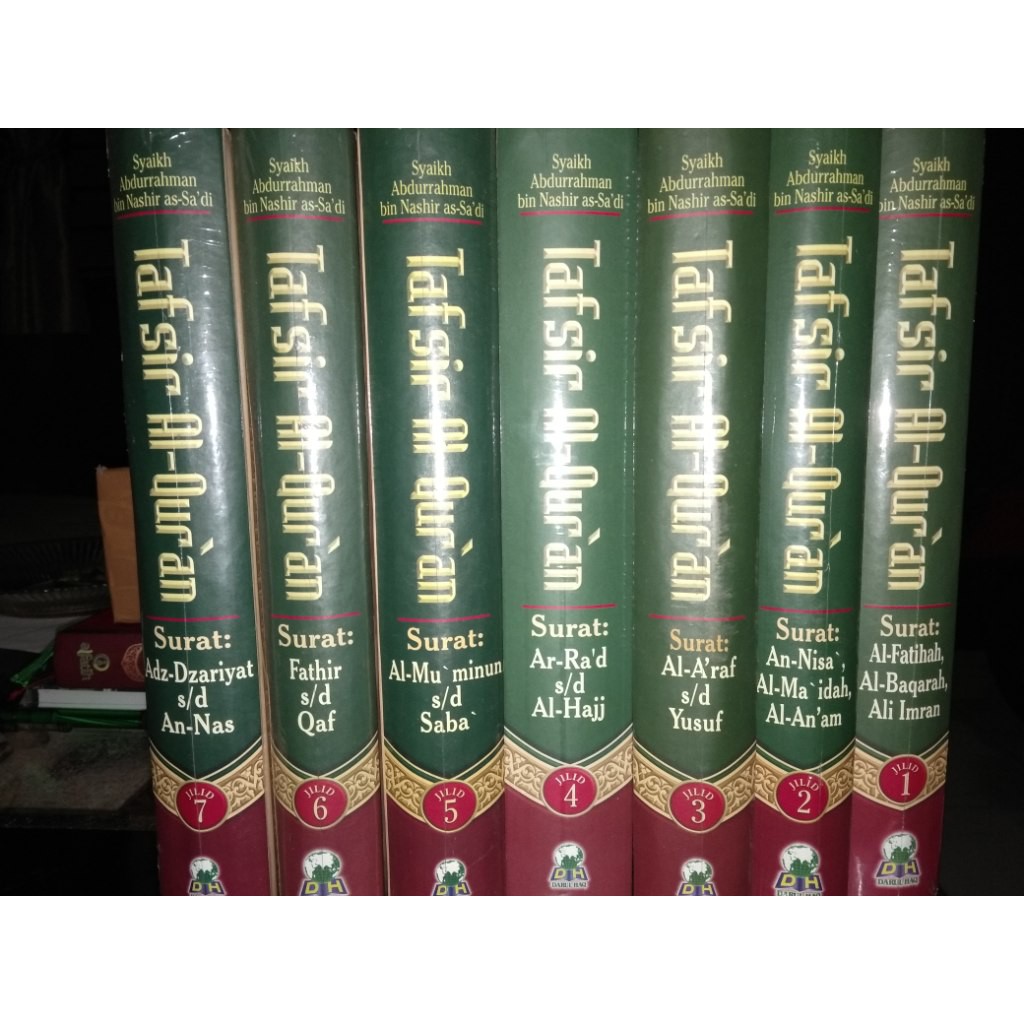 Tafsir Alquran  Syaikh Abdurrahman bin Nashir As Sadi Lengkap