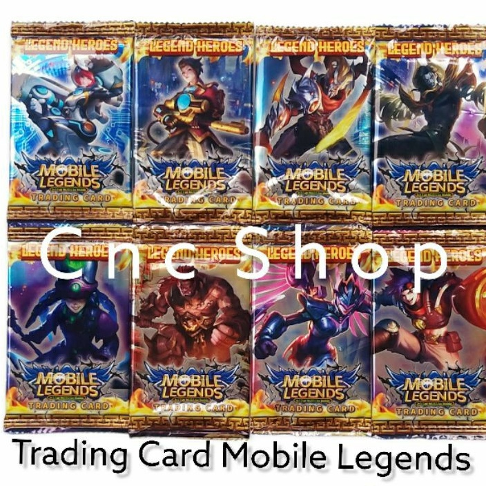 Trading Card Mobile Legends dapat 6bungkus=60kartu Termurah