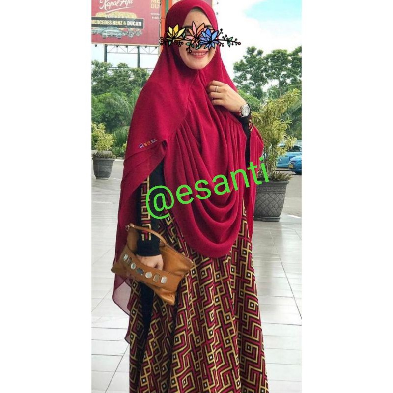Dress set khimar Ori by Sisesa