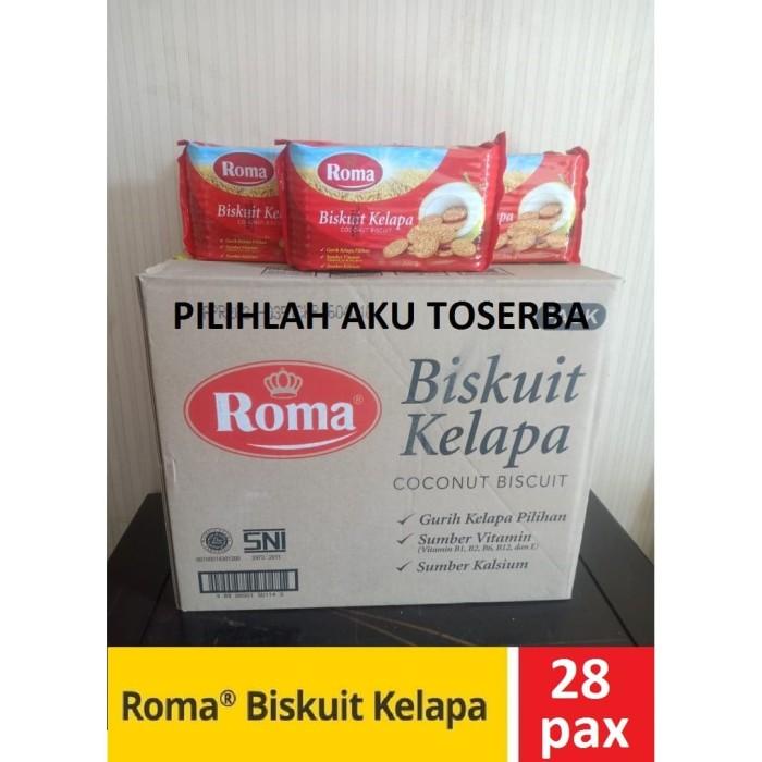 

Biskuit Roma Kelapa 300 Gram - 1 Kardus Isi 28 Pax