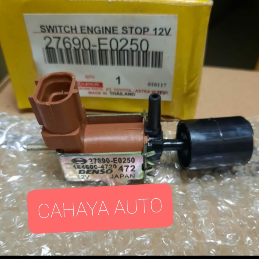 SWITCH ENGINE STOP DYNA SWITCH MATI MESIN DYNA 125HT 130HT 12V IMPORT