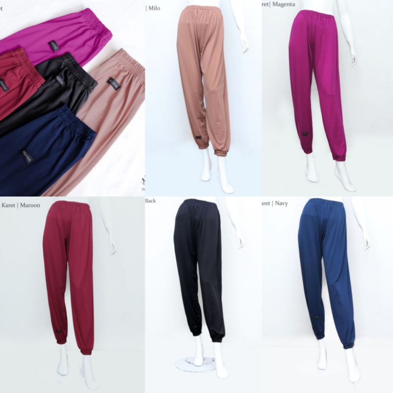 LEGGING KARET BY WANOJA || LEGGING DEWASA WANOJA HIJAB