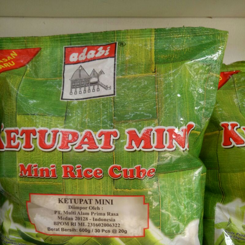 

Ketupat Mini isi 30pcs