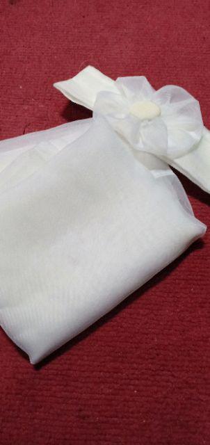 Gordeng/hordeng/gordyn Jendela Minimalis  Ikat Vitrage Voil Putih Transfaran