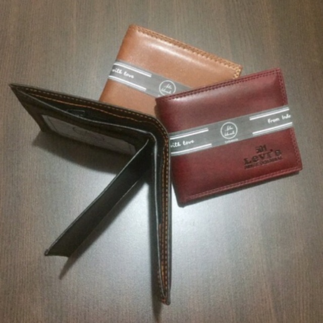 DOMPET LIPAT PRIA bahan kulit sintetis lokal pipa #dompet #dompetlipat #dompetcowok #dompetpria