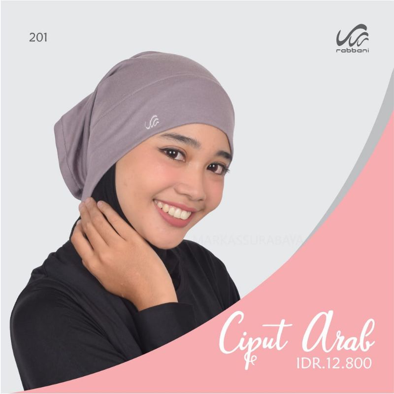 Ciput Arab rabbani Ori / Ciput Bandana Kaos rabbani