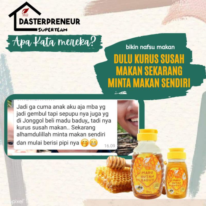 

madu hutan baduy murni raw honey sr12