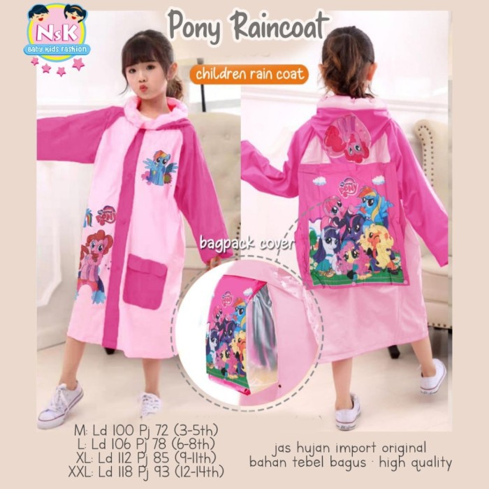 MANTEL ANAK KARAKTER JAS HUJAN ANAK Murah