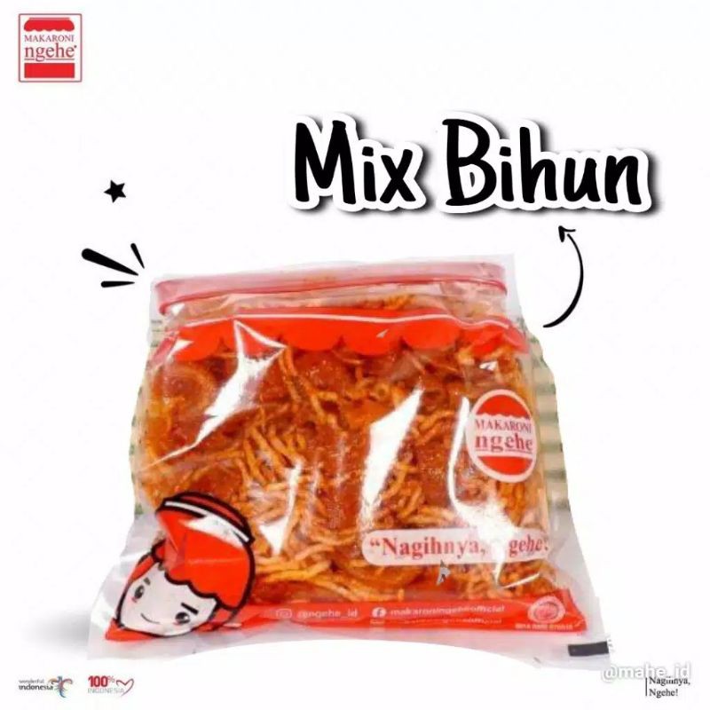 

MAKARONI MIX BIHUN (KEMASAN BUNGKUS)