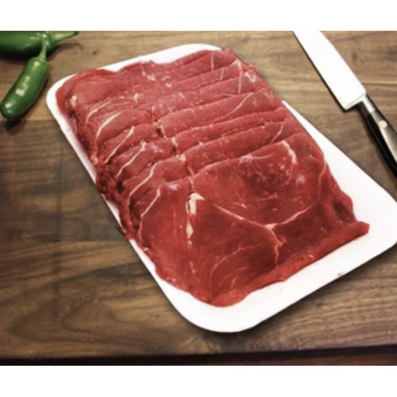 

Halal Beef Sukiyaki, Yakiniku slice Premium 250gr