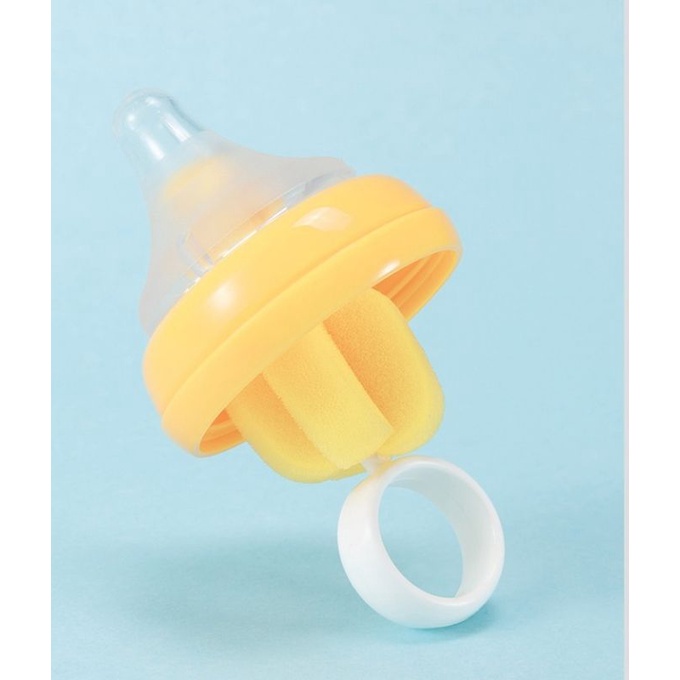 Sikat Spons Sponge Dot Empeng Pacifier Botol Bayi