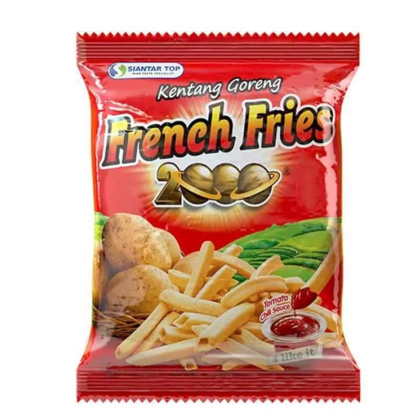 

Siantar Top French Fries 2000 Snack 138GR