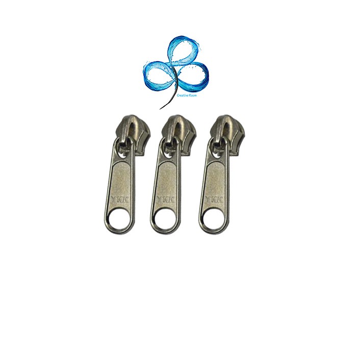 Kepala Resleting Coil No 5 Merk YKK Warna Nikel KS 5 YKK TPS NK