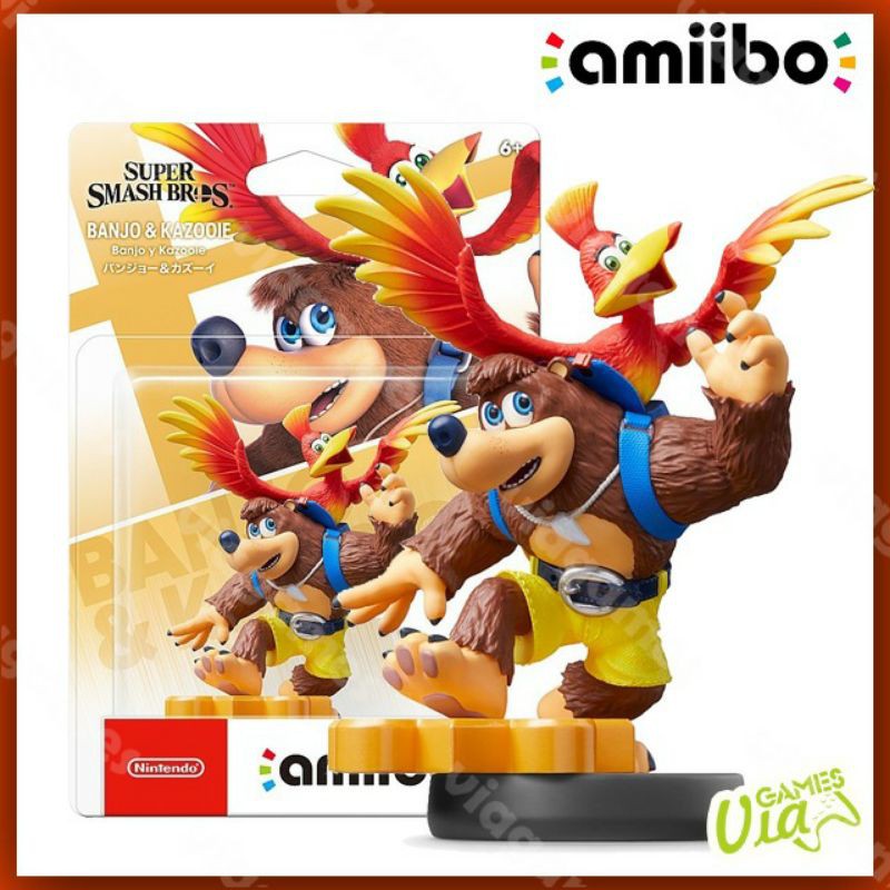 Jual AMIIBO Super Smash Bros Series Banjo & Kazooie Shopee Indonesia