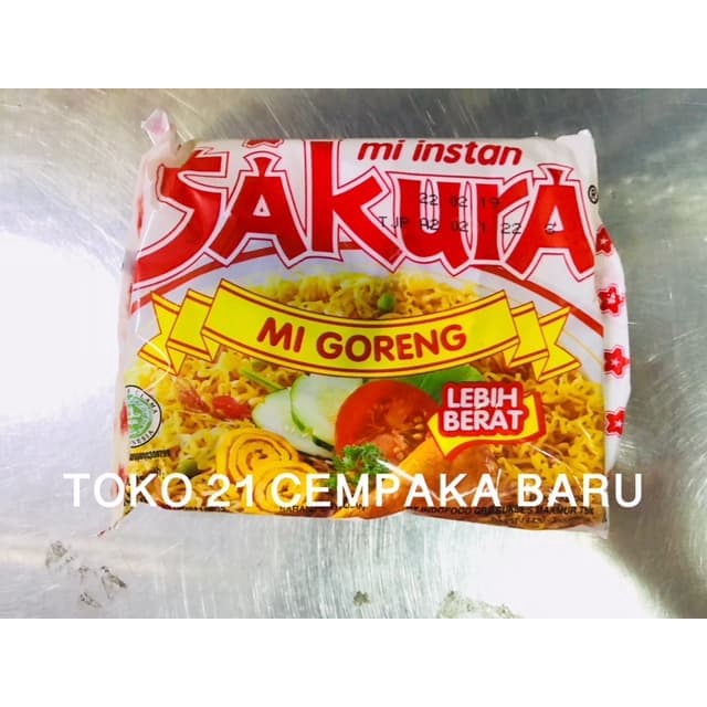 

Mi Sakura Rasa Mie Goreng 1 BUNGKUS | Mi Instant Kuning Sakura Promo