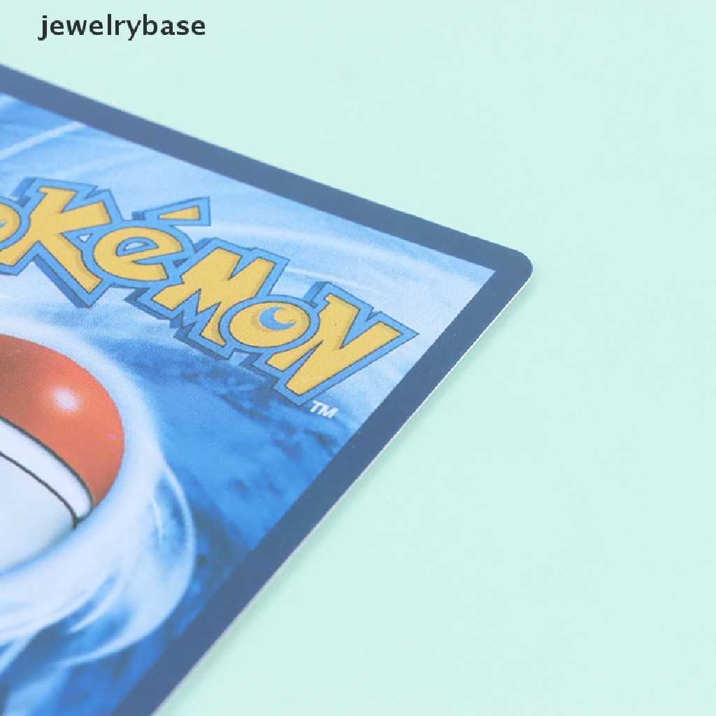 (jewelrybase) Mainan Kartu Pokemon Holografik Warna Pelangi Untuk Anak