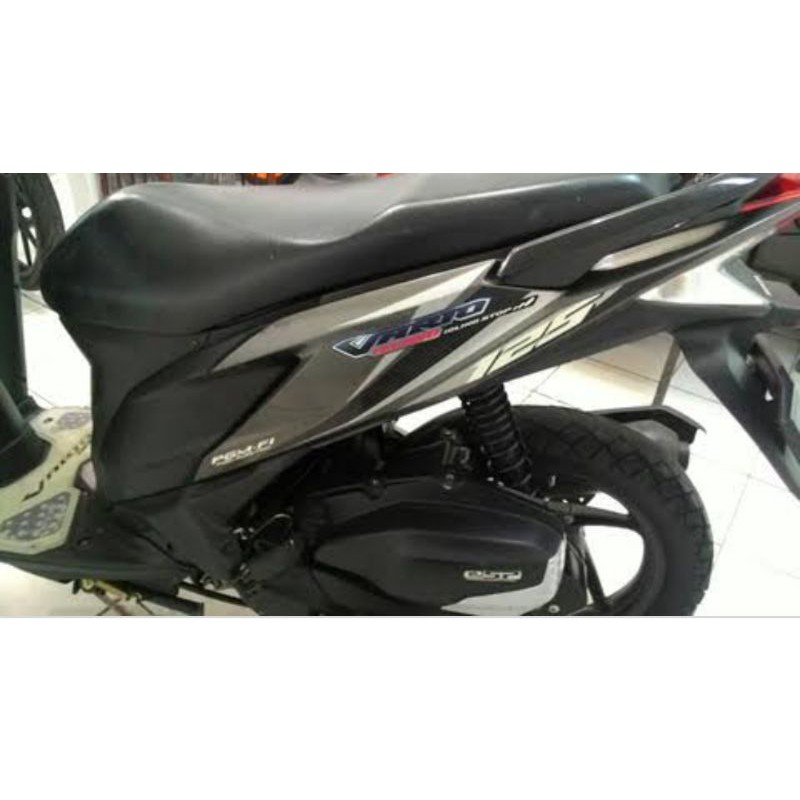 striping honda vario techno 125 old 2014 2015 brown list body standar