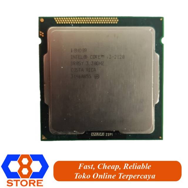 PROSESOR INTEL CORE I3-2120 I3-2120 3.3GHZ SAMA FAN