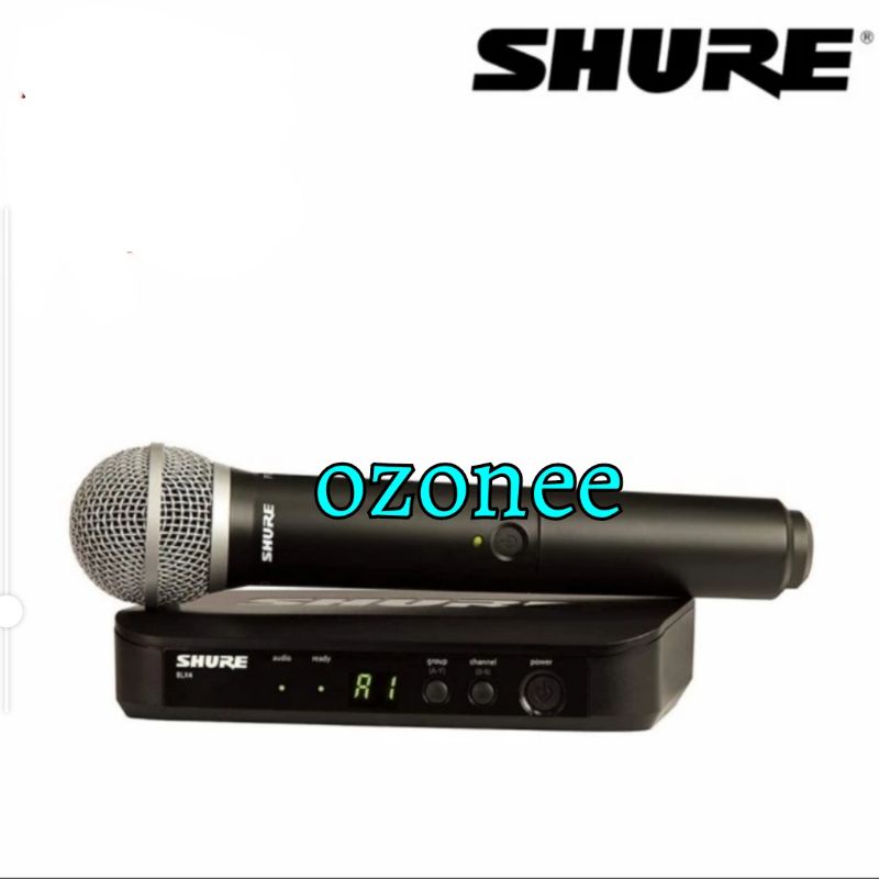 MIC WIRELESS SHURE BLX 24/PG58 ORIGINAL BLX24PG58 1 MIC