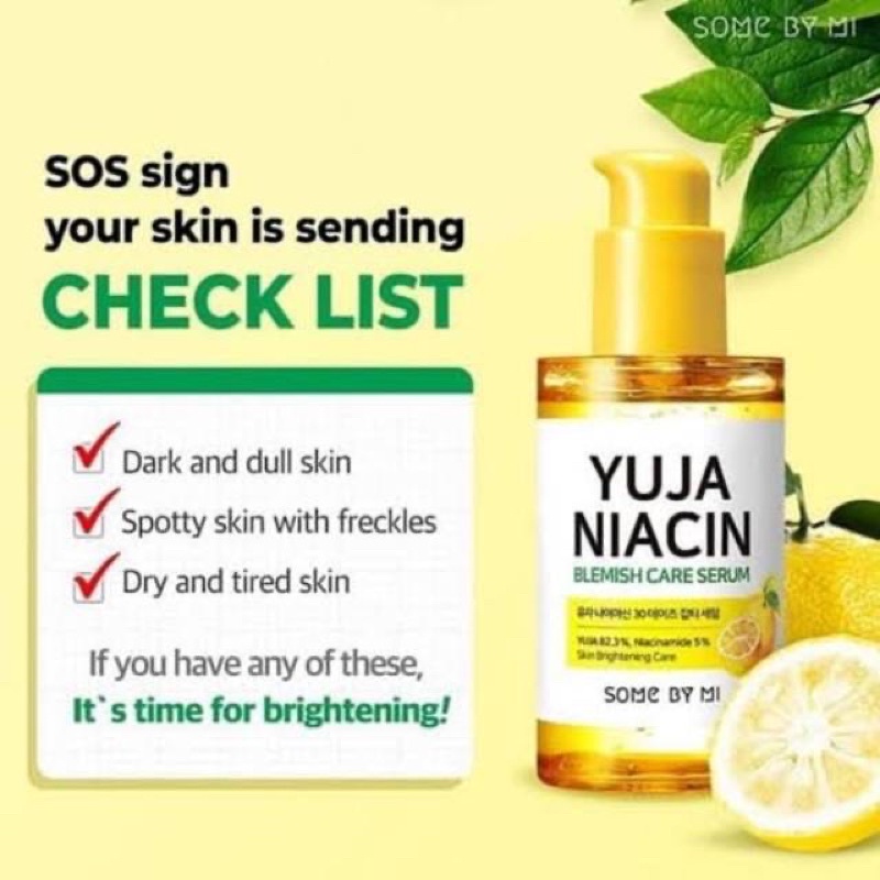 Yuja Niacin Blemish Care Serum 50ml 10ml