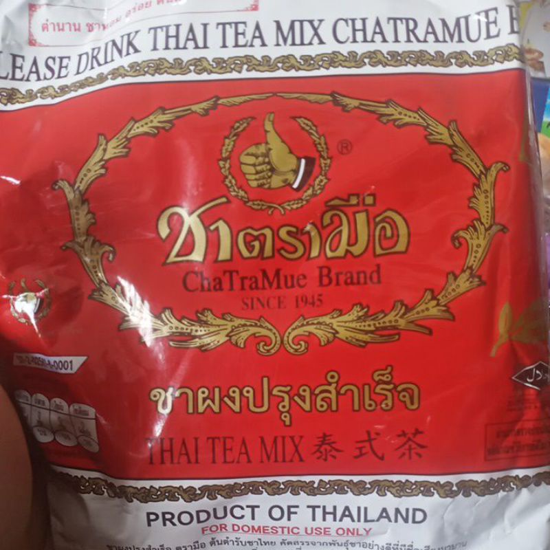 

thai tea chatramue 400gr original the thailand