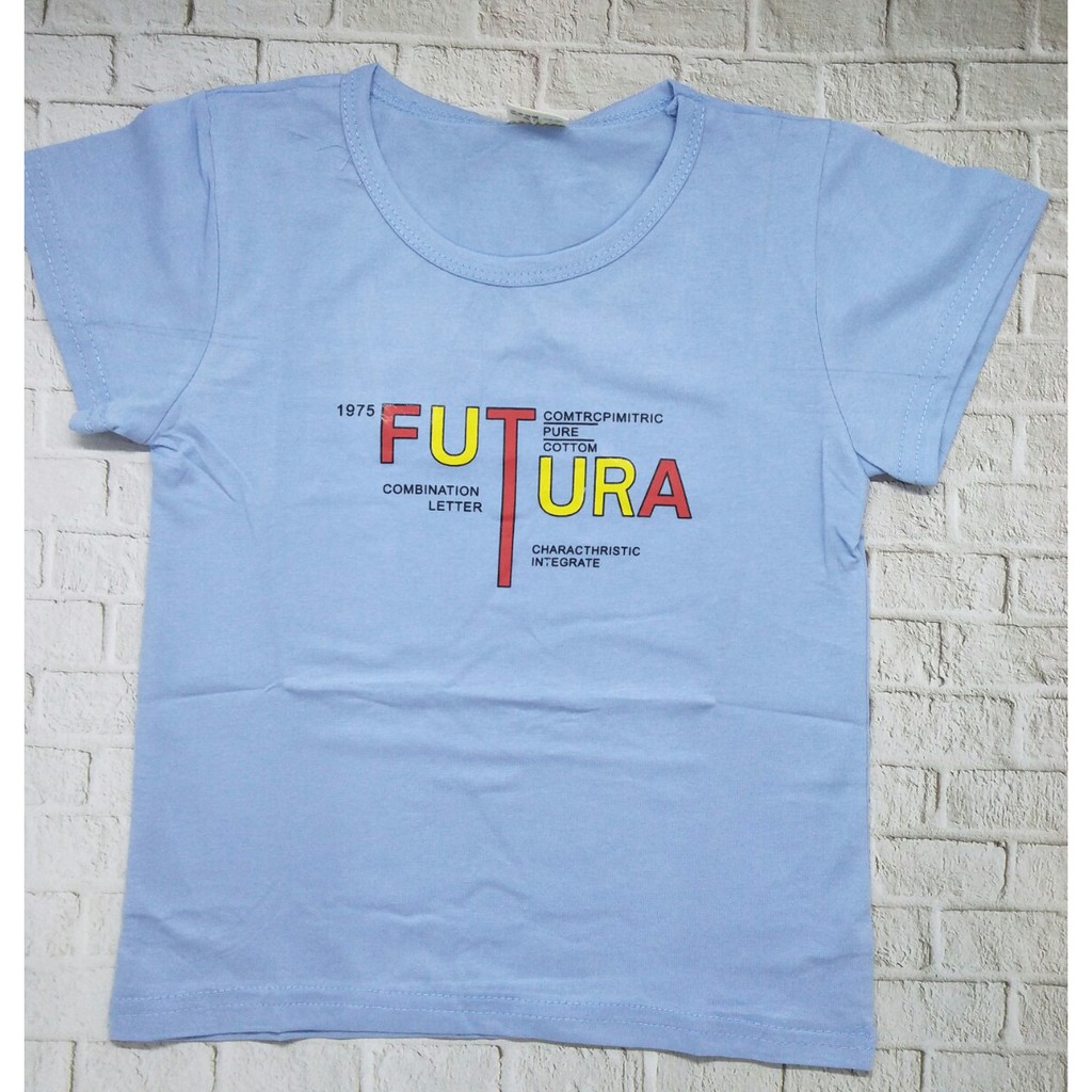 Kaos anak laki laki unisex 100% import murah usia 1-5 Thn gambar - TSH FUTURA