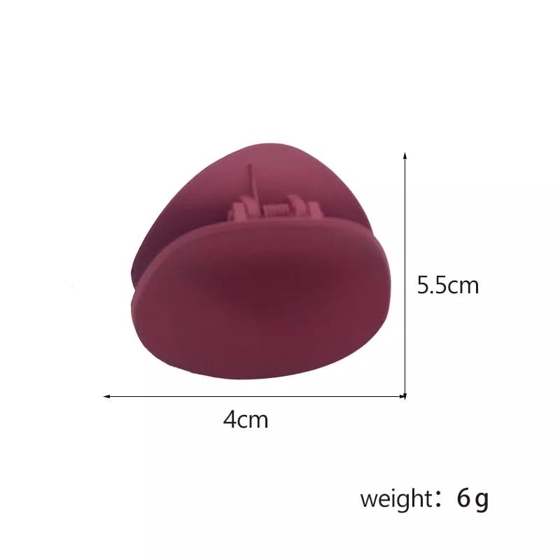 JEDAI RAMBUT DOFFBULAT 4CM TEBAL MULTI COLOUR / JEDAI DOFF / JEPIT RAMBUT / JEDAI KOREA STYLE Doff Bangkok 4cm / Jepit Salon BULAT Doff / Jepit Rambut Matte