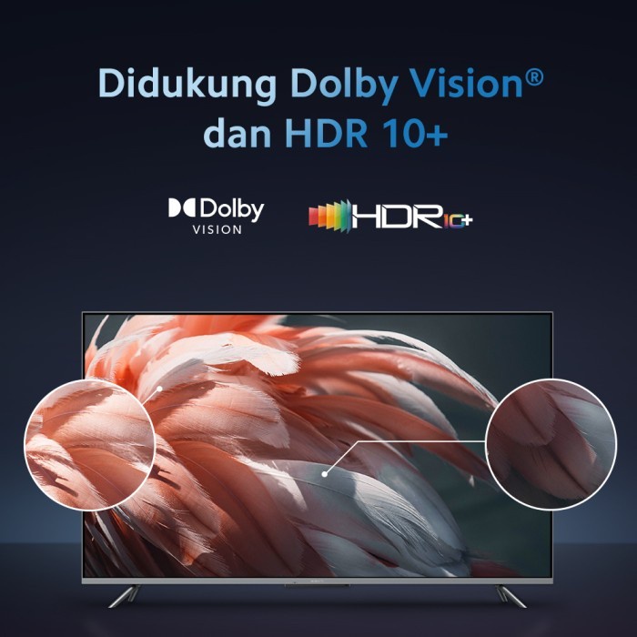 XIAOMI MI TV Q1E 55 Q-1E 55 INCH QLED 4K ULTRA HD ANDROID TV - GARANSI RESMI