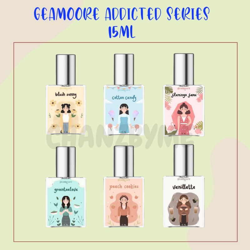 (*) GEAMOORE ADDICTED PARFUM SERIES 15ML